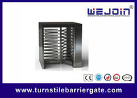Counter Full Height Turnstiles pedestrian barrier gate With Control Panel