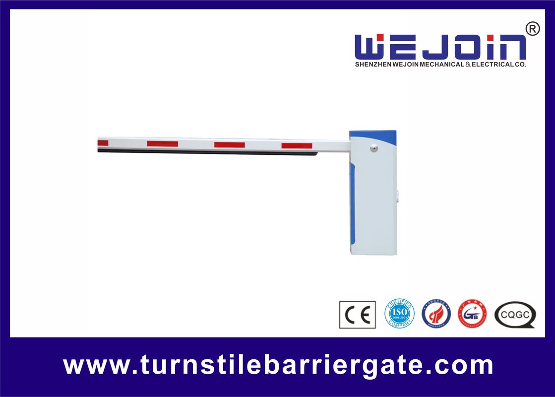 Folding Safety Parking Lot Barrier Gate , Steel Boom Barrier With Access Control