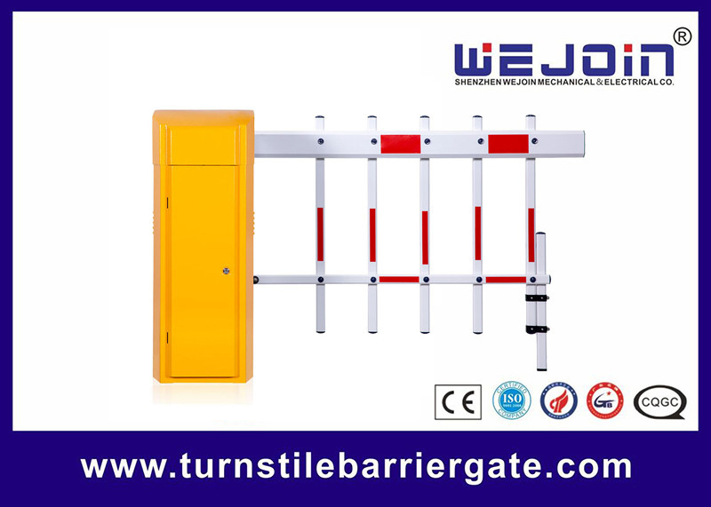 High Grade Residential Area Automatic Barrier Gate Anti Collision With Fence Arm