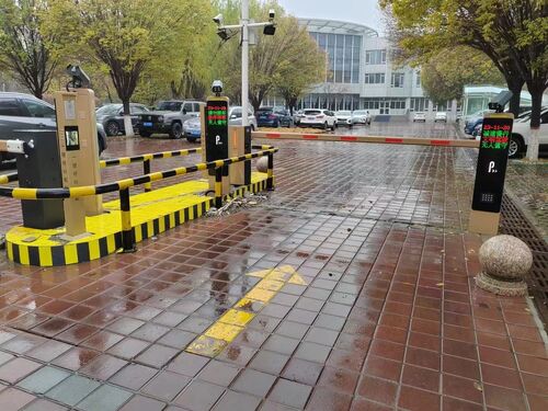 trường hợp công ty mới nhất về E40Pro Barrier Gate | Enterprise Park in Rainy Region