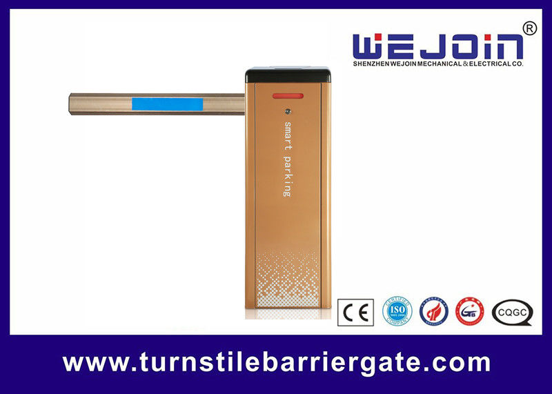 AC220V Gold Drop Arm Barrier Boom Barrier Gate For Automatic Control System