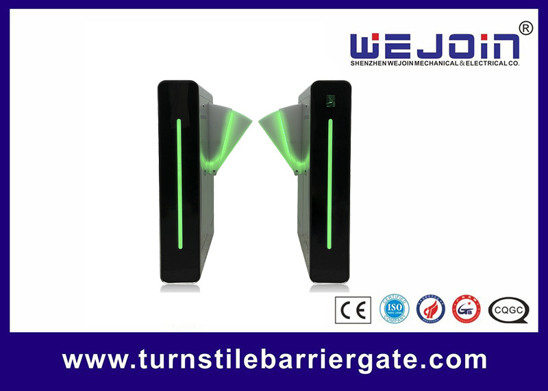 DC24V Access Control Flap Barrier Turnstile With Face Recognition