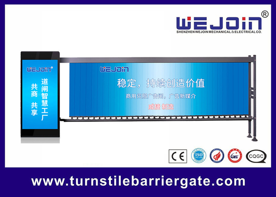Quảng cáo Boom Barrier Gate Bãi đậu xe tự động Điều khiển từ xa với đèn LED