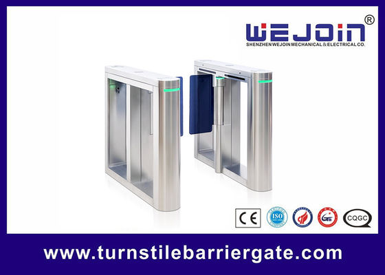 Cổng kiểm soát truy cập chống kẹp hồng ngoại Cổng quay 304 bằng thép không gỉ IP54