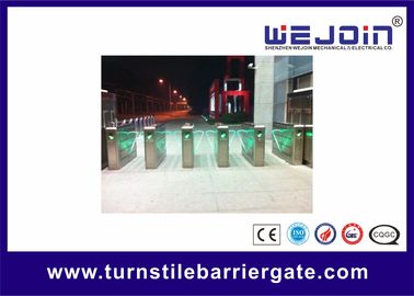 Cổng chắn dạng cánh tự động đóng mở hai chiều bằng thép không gỉ 304 cho kiểm soát ra vào đáng tin cậy