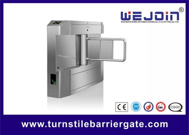 Cọ DC24V Loại động cơ Swing Barrier Turnstile Gate Machine / Siêu thị Entrance Door