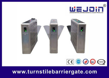 304 thép không gỉ tự động hai chiều cửa ngăn flap cho Access Control Turntile