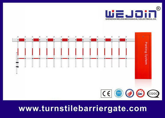 3/6S điều khiển từ xa cửa hàng rào chắn tự động hai hàng rào boom với động cơ AC