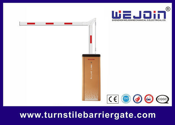 Cổng chắn bãi đậu xe bằng thép với khả năng lắp đặt trái/phải linh hoạt và cần chắn thẳng/gấp/hàng rào