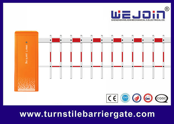 Cổng rào chắn bãi đỗ xe bền bỉ với thời gian vận hành 1.5s-6s và vật liệu vỏ thép