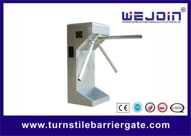 RFID Vertical Full Tự Động Tripod Turnstile 304 Thép Không Gỉ Kiểm Soát Truy Cập An Ninh Rào Cản Cổng