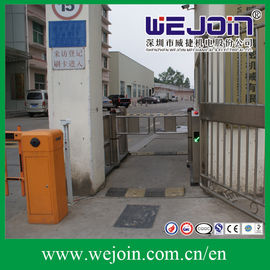 Thông minh Swing Gate Turnstile 24V Brush DC Motor Độ tin cậy cao tự khóa cơ chế